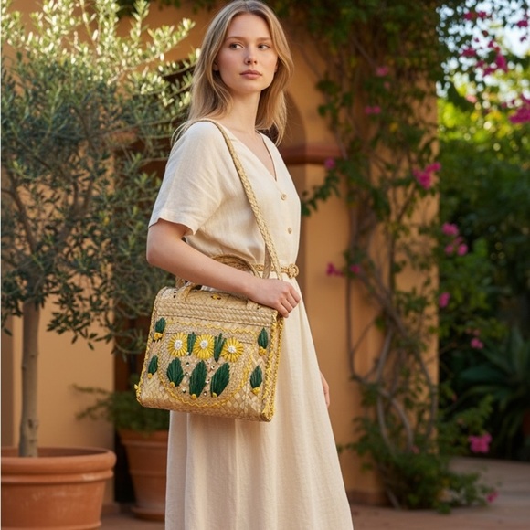 Straw Purse - Picture 2 of 11